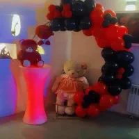 بادکنک آرایی/اعدادتولد/میز/