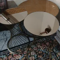 میز عسلی فلزی درحد نو