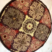 فرش گرد|فرش|تنکابن, |دیوار