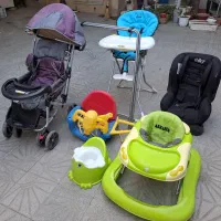 کالکسه و تاب و صندلی خودرویی کودک و...