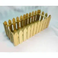 نرده چوبی همه‌کاره مناسب باغچه، گلدان و دکور و...|صنایع دستی و سایر لوازم تزئینی|مشهد, ویلاشهر|دیوار