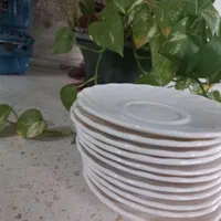 یک دست  فنجان نعلبکی ویکتوریا|ظروف سرو و پذیرایی|قم, چهل درخت‎|دیوار