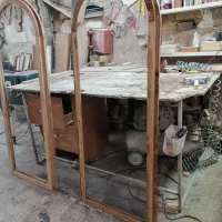 قاب آینه چوبی قدی گنبدی|آینه|مشهد, الهیه|دیوار