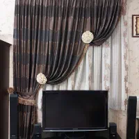 پرده ۲ تکه شامل رویه و زیره