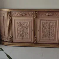 کنسول چوب گردو