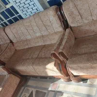 فروش مبل ۷ نفره به همراه میز جلو مبلی و میز عسلی