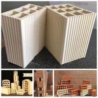 آجر سفال ،ده سوراخ لفتون، سه گل مستقیم از کارخونه|مصالح و تجهیزات ساختمان|اصفهان, ورزشگاه نقش جهان|دیوار