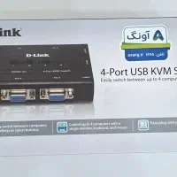سوییچ  KVM چهار پورت  D-link
