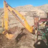 بیل کانال کن پشت تراکتوری و بیل جلو تراکتوری