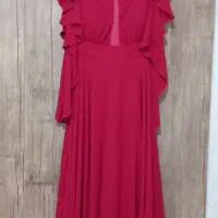 لباس مجلسی مزونی همراه با شنل