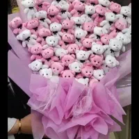 دسته گل عروسک تدی