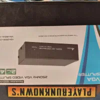 اسپیلیتر vga splitter آداپتور دار ۴ کانال ۲۵۰mHz|قطعات و لوازم جانبی رایانه|تهران, حکیمیه|دیوار