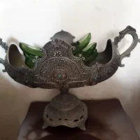 کجکول قدیمی نگین دار|صنایع دستی و سایر لوازم تزئینی|مشهد, اروند|دیوار