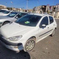 ۲۰۶تیپ ۵ سفید فول