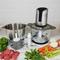 خردکن اصلی 2 کاسه سیلورکرست ملنیکس/غذاساز/مخلوط کن|خردکن، آسیاب، غذاساز|مشهد, چهنو|دیوار