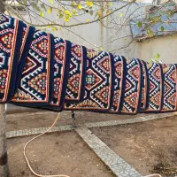 گلیم فرش راه پله|گلیم، جاجیم، گبه|سردرود, |دیوار