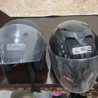 کلاه کاسکت بدون فک ( TSP ) مشکی براق و مات