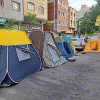 چادر 3پنجره مدل تخت 2025فول اتومات حرفه ای مسافرتی|کوهنوردی و کمپینگ|تبریز, |دیوار