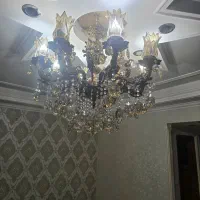 لوستر ۸ شاخه برنجی|لوستر و چراغ آویز|تهران, خانی آباد نو جنوبی|دیوار