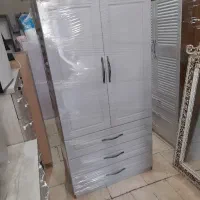 کمد عرض ۹۰‌‌ درهاMDF بدنه نوپان درجه یک پویا