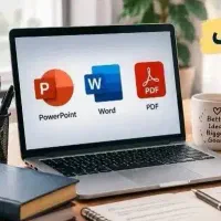 پاورپوینت دانشجویی و تایپ و مرتب کردن