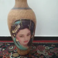 گلدان سفالی بزرگ