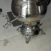 فروش سماور استیل گازی در حد نو مدل DMT