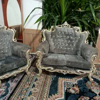 یکدست مبل ۷نفره در حد نو|مبلمان خانگی و میز عسلی|داراب, |دیوار