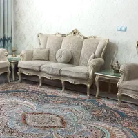 مبل ۹ نفره استیل +جلومبلی+دو عسلی+ میز ناهار خوری|مبلمان خانگی و میز عسلی|قدس, شهر‌قدس|دیوار