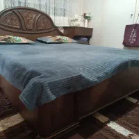 تخت چوبی دو نفره
