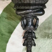 مجسمه تایلندی و بوفالو
