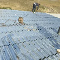 نصب ایزوگام وآسفالت و قیر قونی