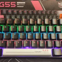 کیبورد گیمینگ اونیکوما ONIKUMA G55 RGB|قطعات و لوازم جانبی رایانه|مشهد, فرهنگیان (شهرک غرب)|دیوار