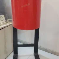 سطل زباله پایه‌دار با مخزن پلاستیکی برند (ساتیسان)