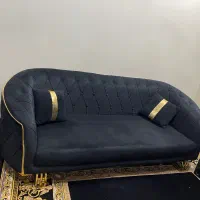 مبل هشت نفره چستر مشکی