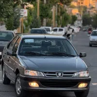 پژو پارس خاکستری دوگانه سوز کارخانه کم کارکرد