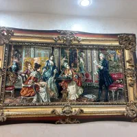 دو عدد تابلو فرش کاملا نو