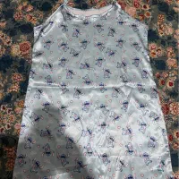 پیراهن ساتن فری سایزطرح استیج