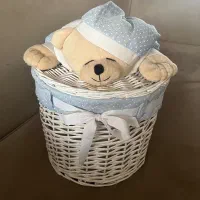 سبد حصیری سایز کوچیک
