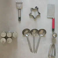 جا ادویه ،پوست گیر ،قالب ،اسکوپ بستنی
