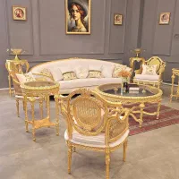 مدل دلربا سلطنتی خاص خرچنگی جدید مشکی+اقساط|مبلمان خانگی و میز عسلی|تهران, یافت‌آباد|دیوار