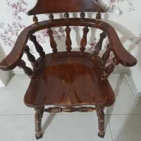 صندلی چوبی|صندلی و نیمکت|کرمانشاه, |دیوار