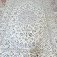 فرش دستباف ابرشیم ۹لا نایین نو نو