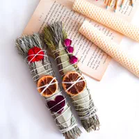 عود گیاهی اسماج/شمع طبیعی موم عسل/پک هدیه/گیفت