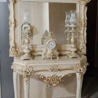 کنسول و آینه و میز تلویزیون