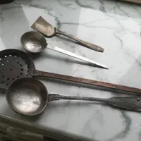 سطل برنجی.. کفگیر و ملاقه.. پیک‌نیک|حراج|پاکدشت, پاکدشت (مامازند)|دیوار
