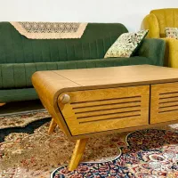 میز جلو مبلی چوبی شرکتی، تمیز و کم‌کارکرد|مبلمان خانگی و میز عسلی|شاهرود, |دیوار