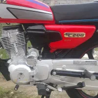 موتور ۲۰۰ سی سی  مدل۱۴۰۳ شرکتی خشک|موتورسیکلت|رشت, آب و برق|دیوار