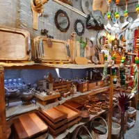 ظروف چوبی دکوری چوبی تزیینی چوبی کادویی حصیر|صنایع دستی و سایر لوازم تزئینی|اصفهان, نصرآباد|دیوار