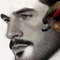 تابلو نقاشی چهره